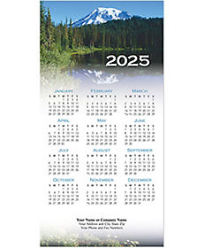 Calendar Cards: Scenic Mountains Calendar Card